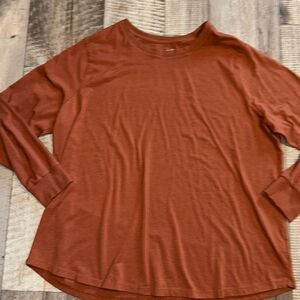 TERRA & SKY Long‎ sleeve top- size 2XL